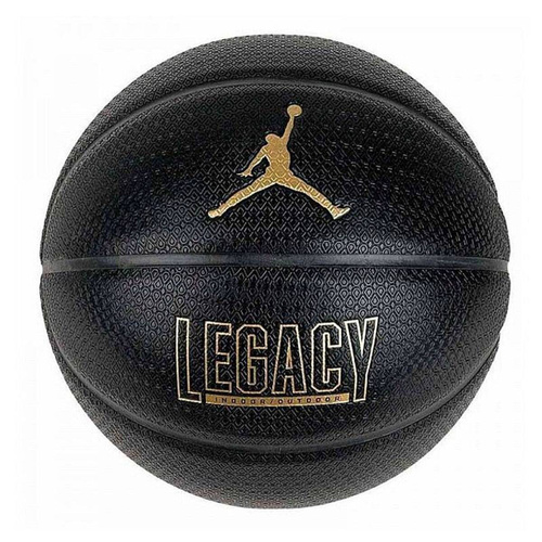 Set to Basketball Portable Stand OneTeam + Air Jordan Legacy 2.0 Deflated 8P Ball