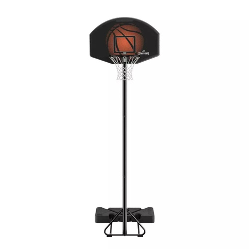 Spalding Highlight 44" Composite Portable Basketball Hoop + Nike Ball