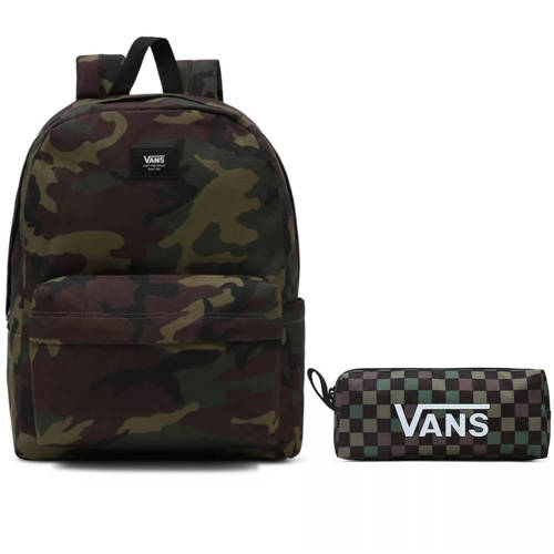 Vans Old Skool Camo Backpack - VN0A5KHQ97I + Pencil Pouch
