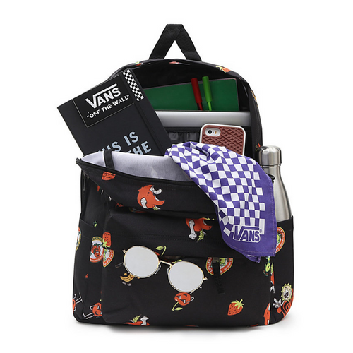 Vans Old Skool H2O Backpack Black with Fruits - VN0A5I13ZVA1