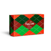 Happy Socks Gift Box 3-pack Holiday Classics - XHCG08-4300