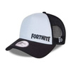 New Era Fortnite logo A Frame Trucker Cap White Trucker - 12712478