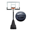 Set to Basketball Portable Stand OneTeam + Nike Everyday All-Court 8P Ball