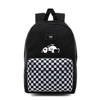 VANS New Skool Checkerboard Backpack Custom Panda - VN0002TL2OB