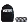 Vans New Skool 18 l Backpack black VN000628BLK1 + Vans OTW Pencil Pouch