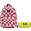 Vans Old Skool Check B Backpack - VN0A5KHRO84 + Pencil Pouch