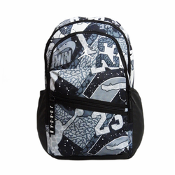 Sports backpack for school unisex grey Air Jordan Jam Patrol Backpack - MA0924-F69