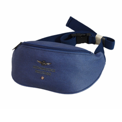 Waist bag blue one size Aeronautica Militare - AM-330