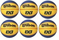 Wilson Replica RBR Official 3x3Fiba Basketball Game Basketball - 6 pieces