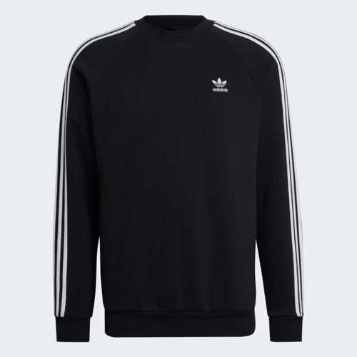 Adidas Adicolor Classics 3-Stripes Crew Sweatshirt Black - GN3487