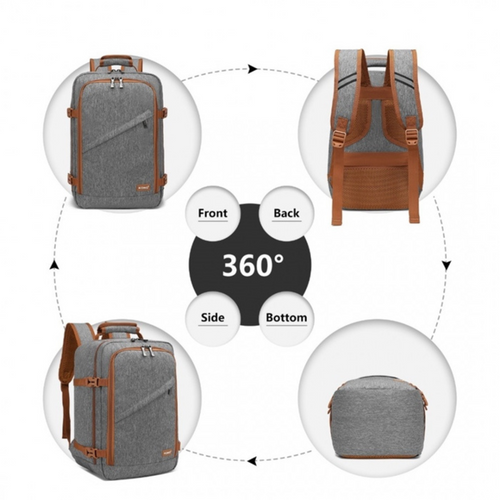 Backpack KONO Expander 20l travel backpack for flight