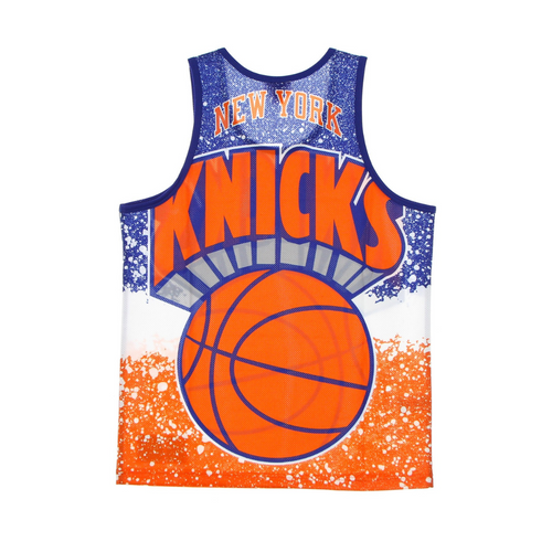 Mitchell & Ness NBA NY Knicks Tank Top - MSTKAJ19070-NYKDKOR