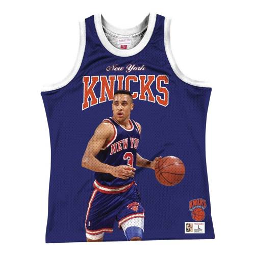 Mitchell & Ness NBA Sublimated Player Tank John Starks New York Knicks