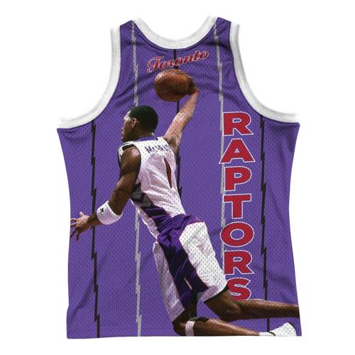 Mitchell & Ness Sublimated Player NBA Toronto Raptors Tracy Mcgrady tank top