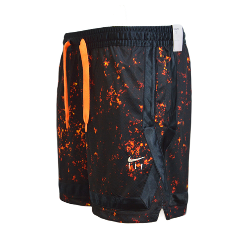 Nike Fly Seasonal Crossover Shorts Wmns Black/Black/Total Orange/Pale Ivory - DH0643-010