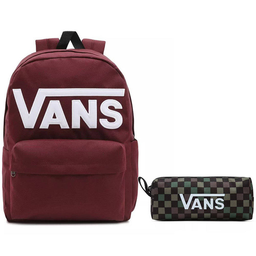 Vans Old Skool Drop V classic backpack - VN0A5KHPY28 + Pencil Pouch-B