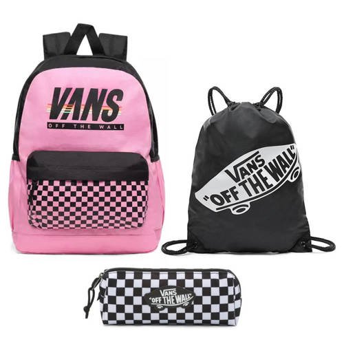 Vans Sporty Realm Plus Rucksack - VN0A3PBIV5C + Benched Bag + Pencil Pouch