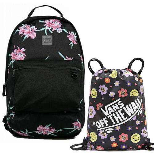 Vans Turbon Backpack - VN0A4VH2KVT + Benched Bag