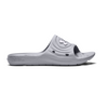 Men's UA Locker IV Slides Under Armour Mod Gray / White - 3023758-100