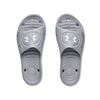 Men's UA Locker IV Slides Under Armour Mod Gray / White - 3023758-100