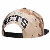 Mitchell & Ness NBA Brooklyn Nets Choco Camo Snapback Cap - HHSS1101-BNEYYPPPCAMO