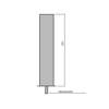 Mounting Sleeve for Posts 120 x 100 mm - Akc000038