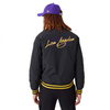 New Era NBA Los Angeles Lakers Script Bomber Jacket - 60332205