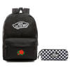 VANS Realm Rucksack | VN0A3UI6BLK + Pencil Pouch