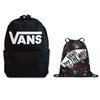 Vans New Skool 18 l Backpack black VN000628BLK1 + Vans Benched Bag