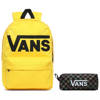 Vans Old Skool III Lemon Chrome Rucksack - VN0A3I6R85W + Pencil Pouch