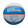 Wilson NBA Retro Los Angeles Lakers Mini Outdoor Basketball - WTB3200XBLAL