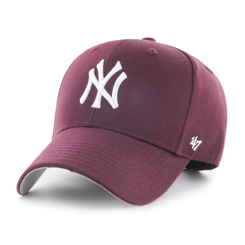47 Brand MLB New York Yankees Kids Cap Dark Maroon - B-RAC17CTP-KM