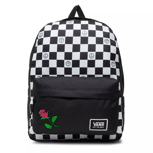 VANS Glitter Check Backpack - VN0A48HGXZG Custom rose 