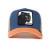 Goorin Bros The Panther Blue/Orange Trucker Cap - 101-0381-BLU