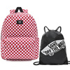 Vans Old Skool Check B Backpack - VN0A5KHRO84 + Benched Bag