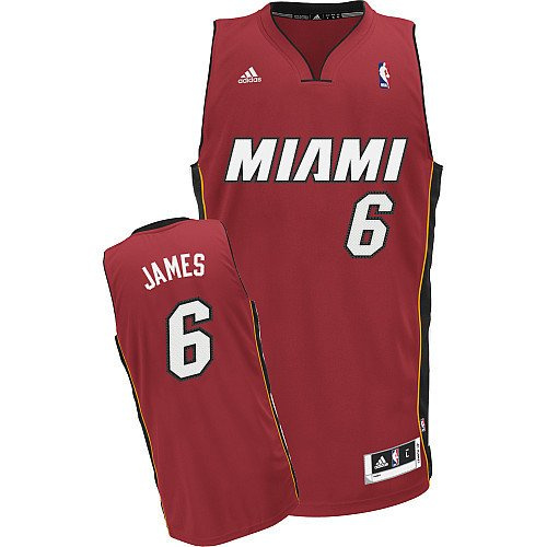 NBA Lebron James Miami Heat Swingman Jersey - L71712