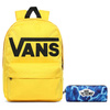 Vans Old Skool III Lemon Chrome Backpack - VN0A3I6R85W + Pencil Pouch
