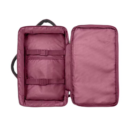 Airplane cabin backpack Puccini RFID Easy Pack Collection 18L Burgundy - PM90171-3B