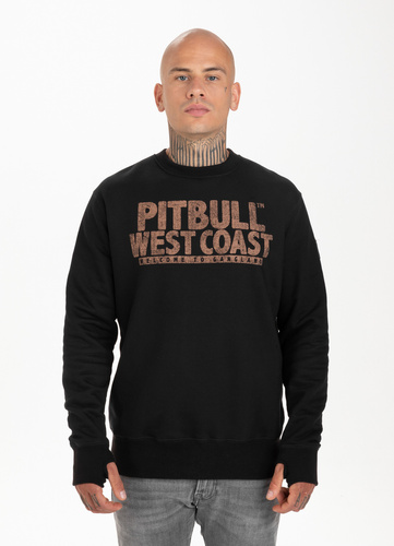 Pit Bull West Coast Crewneck Mugshot Men's Sweatshirt Black - 110006900