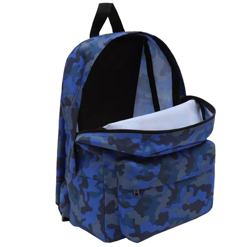 Vans Kids New Skool Blue Camo Backpack - VN0002TLBZE