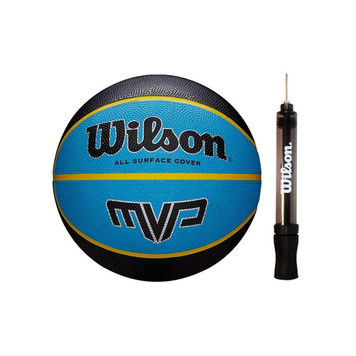 Set to Basketball Wilson MVP 295 Outdoor Ball + Ball Pump