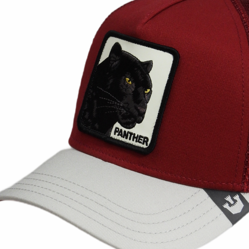 Czapka z daszkiem Goorin Bros. The Black Panther Maroon Trucker - 101-0381-BUR