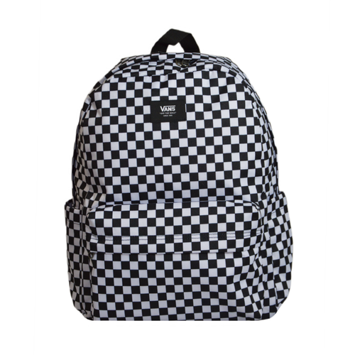 Plecak szkolny sportowy Vans Old Skool Check Backpack Kratka White/Black VN000H4XY281 + Piórnik Vans OTW