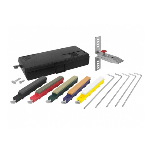 Set Ruike EDC flipper knife P801-SF + Lansky 5-Stone Sharpening System