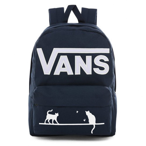 Vans Old Skool III Dress Blues-White Batoh - VN0A3I6R5S2 - Custom Cats