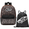 Vans Realm Backpack Animal Patterns + Benched Bag Backpack