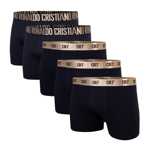 Bokserki męski CR7 Trunk 5 pak czarne na prezent - 300-8123-49-2900