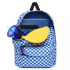 Vans Old Skool III Victoria Blue Check Batoh - VN0A3I6RZZ4 + Pencil Pouch