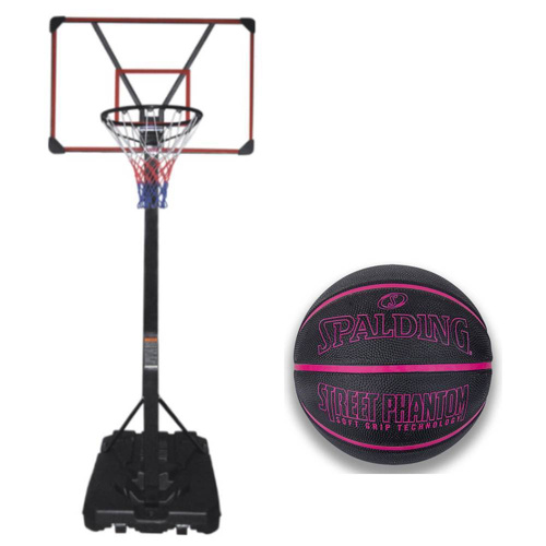 Mobile basketball set LEAN 225-305 cm