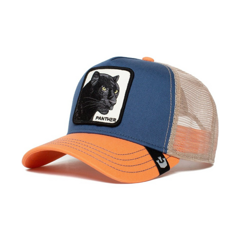 Goorin Bros The Panther Blue/Orange Trucker Cap - 101-0381-BLU